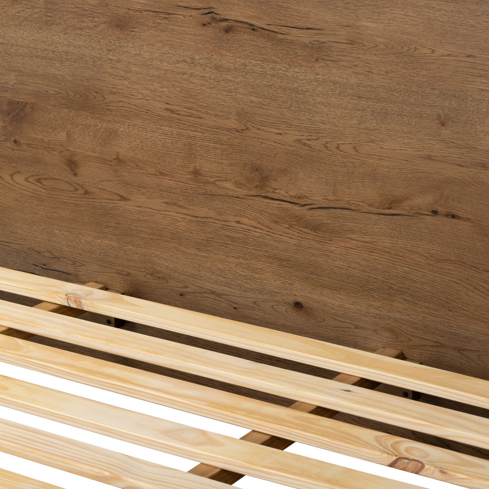 Eaton Bed-Amber Oak Resin- King