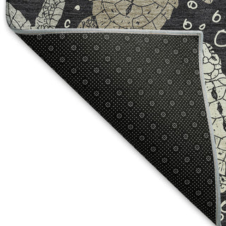 Addison Premium Washable Mayfield AMF192 Black 10' x 14' Rug