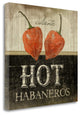 "Hot Habaneros" By Jennifer Pugh, Giclee Print on Gallery Wrap Canvas
