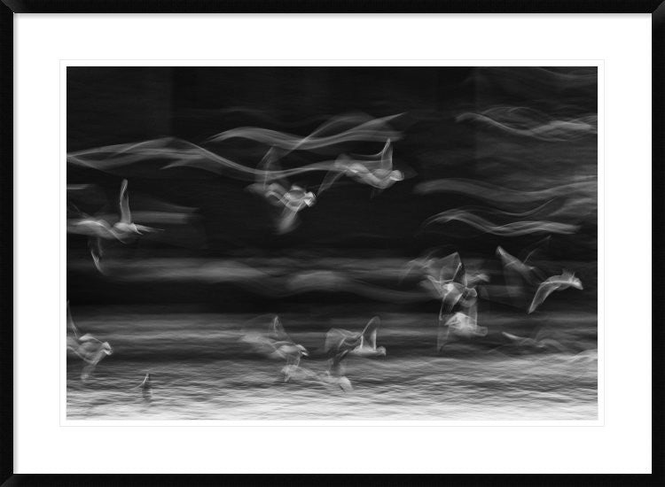 "The Boundary Between Reality And Fantasy"  by Ebrahim Bakhtari Bonab, 38x28"