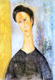 Amedeo Modigliani Portrait of a Woman, 18"x27" Wall Decal Print