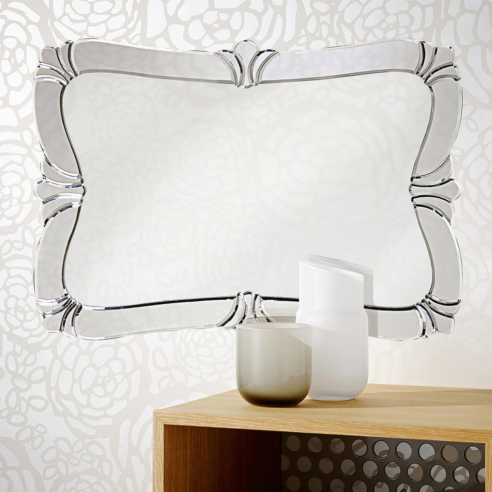 Howard Elliott Messina Fleur De Lis Mirror