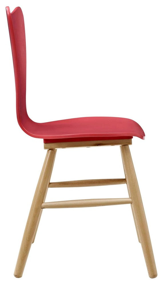 Cascade Dining Chairs, Set of 4, Red