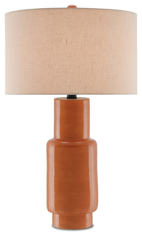 Janeen Table Lamp, Orange