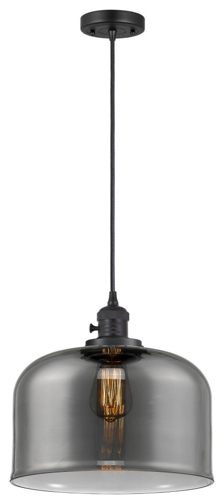INNOVATIONS 201CSW-BK-G73-L 1-Light Mini Pendant Matte Black