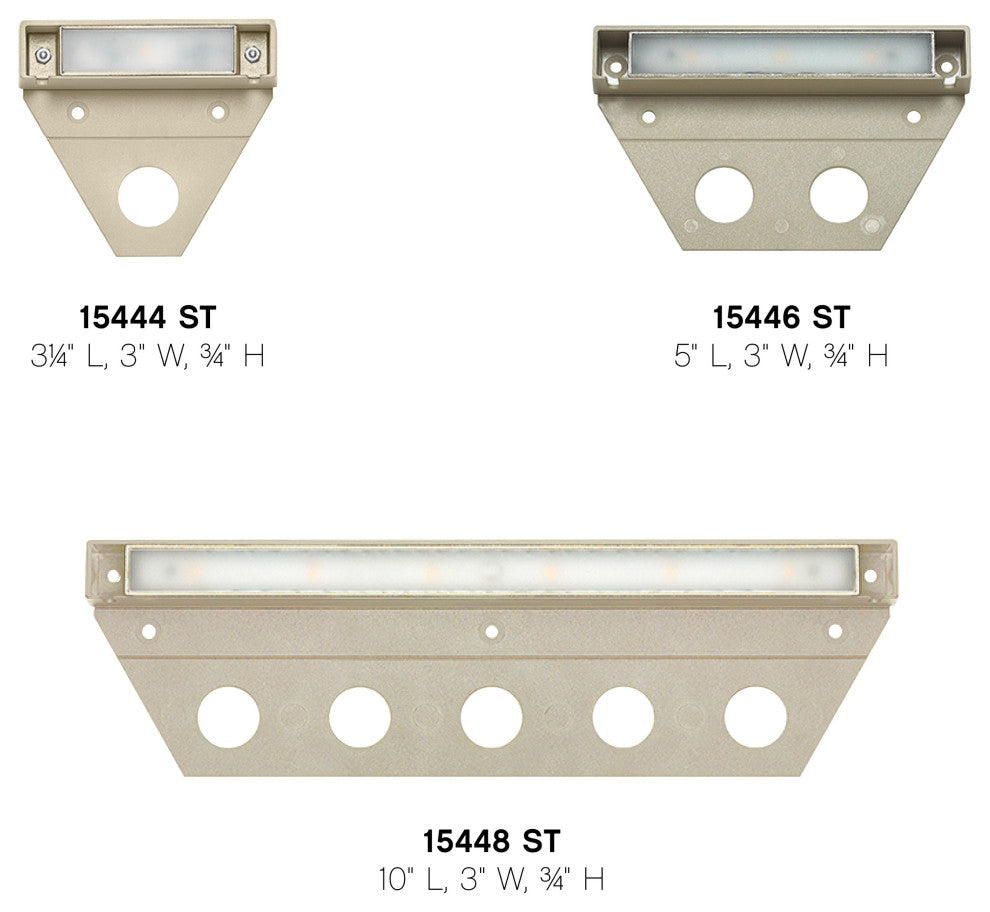 Hinkley Landscape Lighting Nuvi 5" Medium Hardscape Light, Sandstone