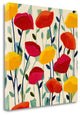 "Cheerful Poppies" By Carrie Schmitt, Giclee Print on Gallery Wrap Canvas