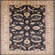Ahgly Company Indoor Square Mid-Century Modern Area Rugs, 6' Square