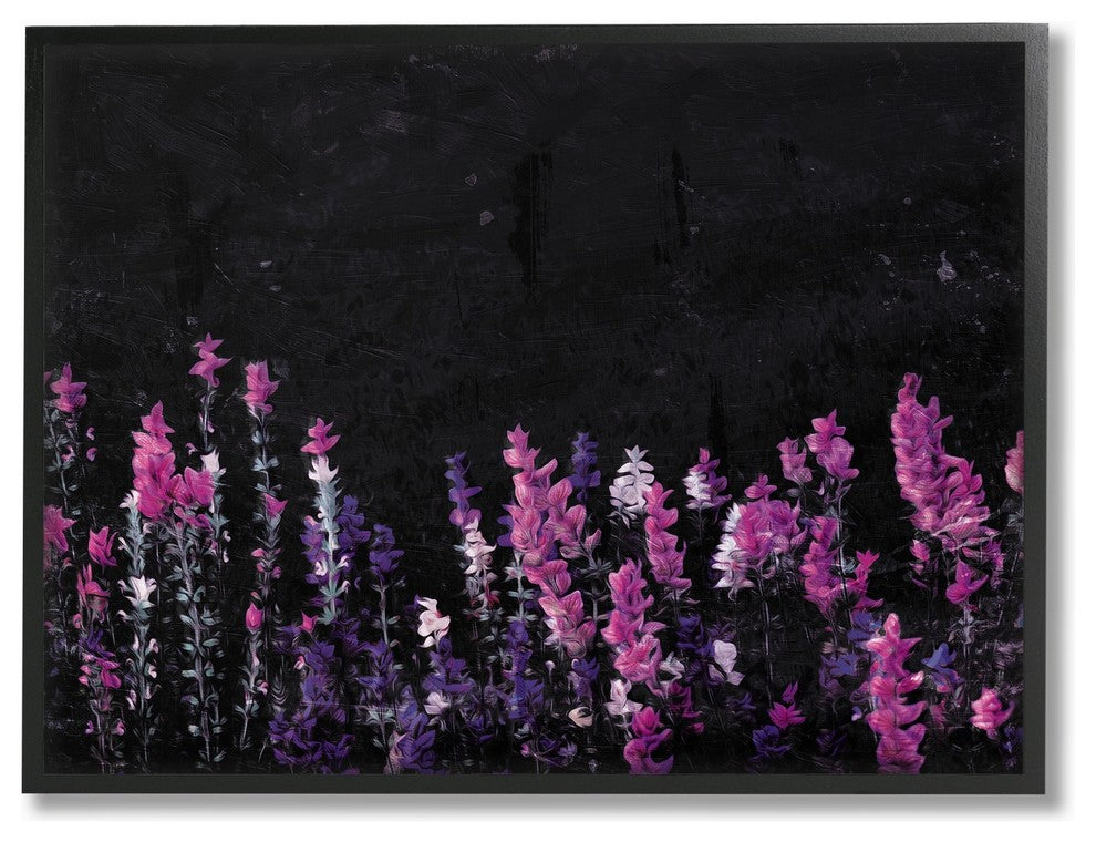 Stupell Ind. Flowers On The Ground Framed Giclee Art, 11x14