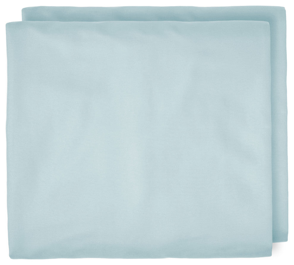 Bare Home Microfiber Fitted Sheets - Set of 2, Light Blue, Queen