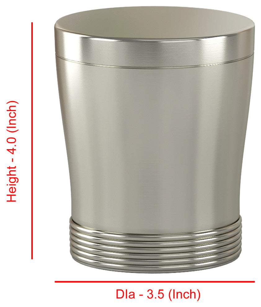 nu steel Special Matte Soap Dish Tumbler and Lotion Pump, 4-Piece Set