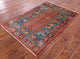 2' 7" X 3' 11" Handmade Antiqued Pazyryk Historical Design Rug Q10950
