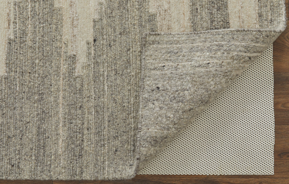Conor Modern Gradient & Ombre, Ivory/Tan, 3'6"x5'6" Accent Rug