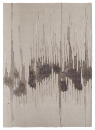 Ramiro R8882 Transitional/Industrial/Casual Rug, Gray/Brown, 2'x3'