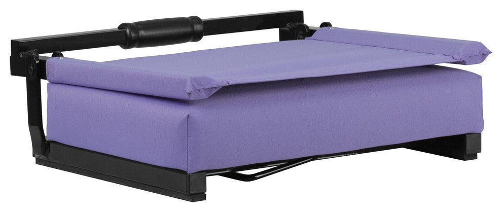 Folding Tables and Chairs, "Carletta" Portable Lounge Chair, Purple