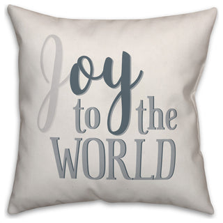 Oy to the World 20"x20" Throw Pillow