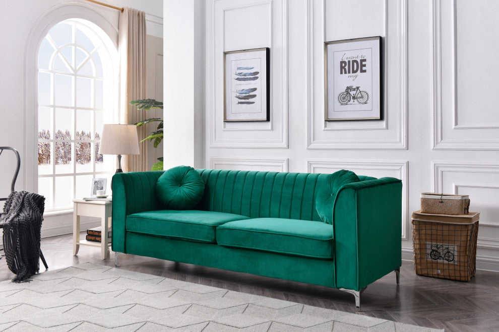 Delray Sofa, Green