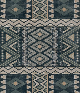 Momeni Genevieve Polyester Blue Area Rug 3'10" X 5'7"