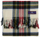Prince of Scots Highland Tartan Tweed Merino Wool Throw, Dress Stewart