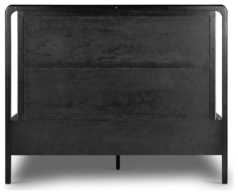 Rosedale Bed-Ebony Oak- Queen