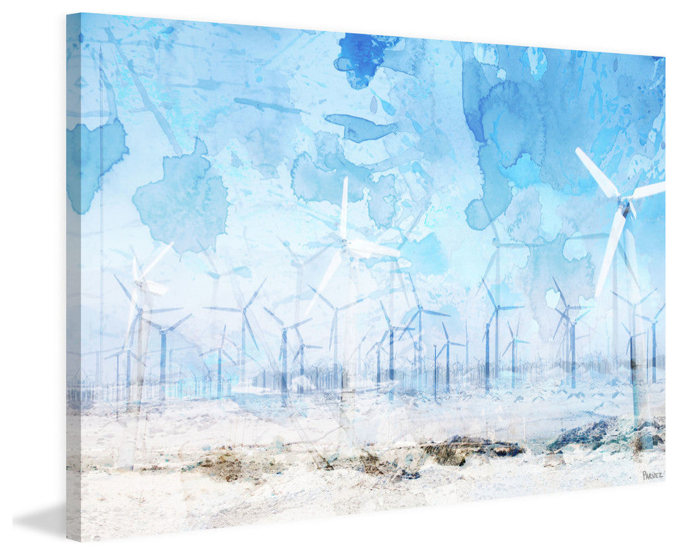 "San Andreas" Print on Canvas, 45"x30"