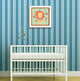 "Beetle and Bob Baby Lion" By Annie LaPoint, Printed Wall Art, White Frame