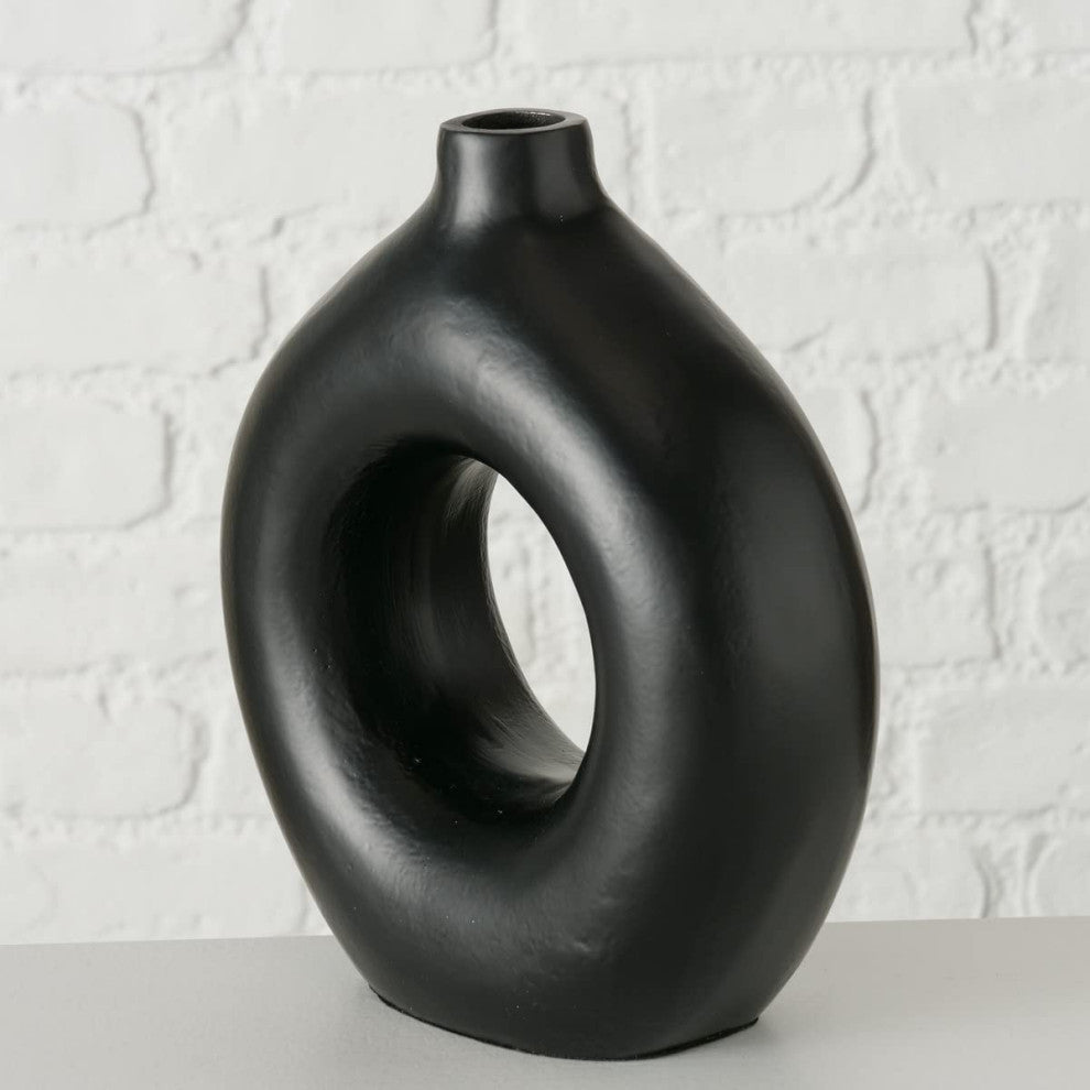 Iconic Ring Vase, 9 Inches