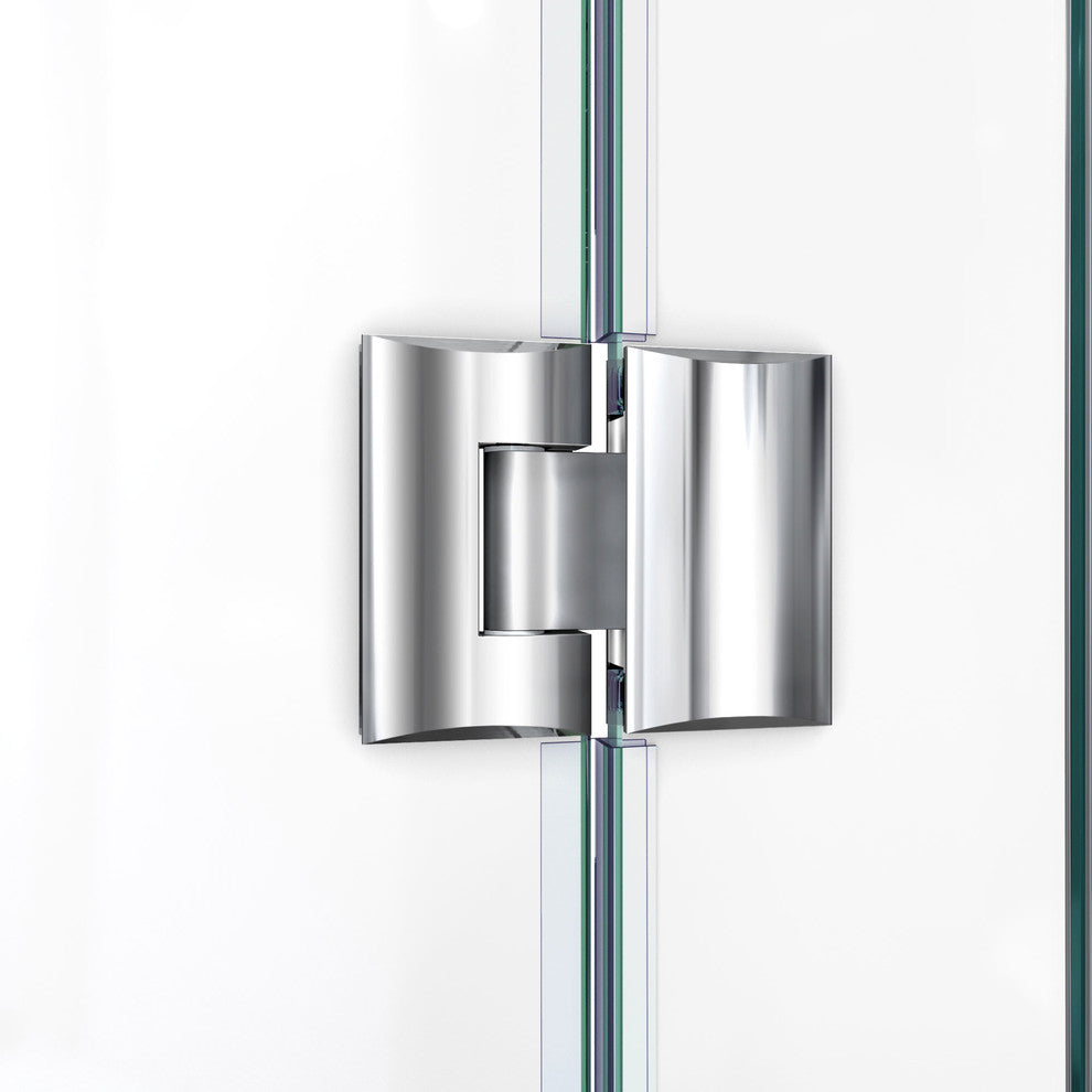 Dreamline Prism 36"x36" Dframeless Shower Enclosure With Shower Base