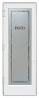 Pantry Door - Classic - Primed - 24" x 80" - Knob on Right - Push Open