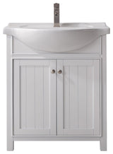 Marian Transitional White 30" Single Sink Vanity