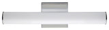 Maxim 52100 Rail 18" Tubular LED Bath Bar - Compliant - Polished Chrome