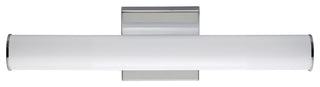 Maxim 52100 Rail 18" Tubular LED Bath Bar - Compliant - Polished Chrome