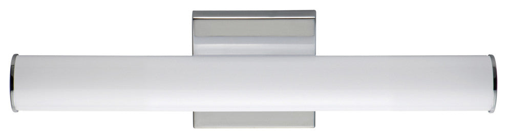 Maxim 52100 Rail 18" Tubular LED Bath Bar - Compliant - Polished Chrome