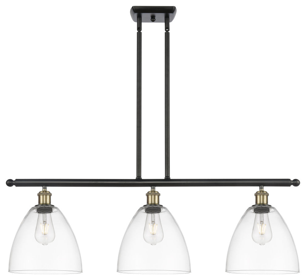 Innovations 516-3I-BAB-GBD-92 3 Light Island Light, Black Antique Brass
