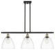 Innovations 516-3I-BAB-GBD-92 3 Light Island Light, Black Antique Brass