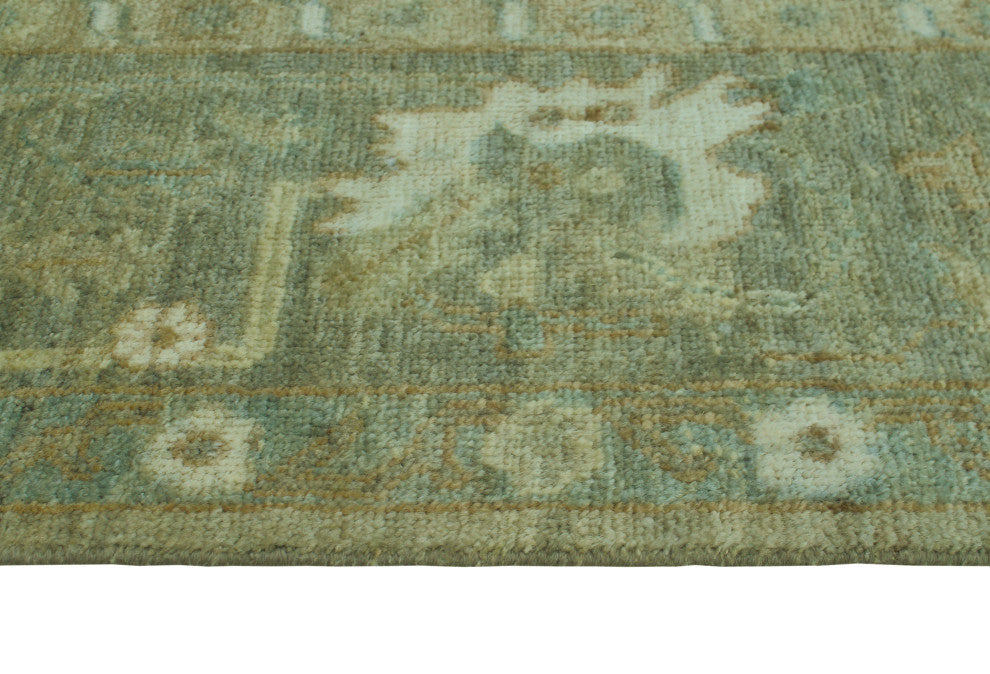 Fine Chobi Andi Grey/Ivory Rug, 8'4 x 9'11