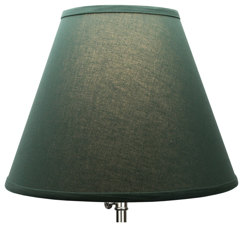 Fenchel Shades, 7"x 14"x11" Spider Attachment Empire Lamp Shade, Linen