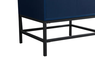 Home Living 19" Modern Blue-Light Bathroom Vanity