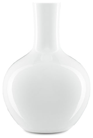 Imperial White Small Gourd Vase