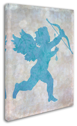 Cora Niele 'Cupid Blue' Canvas Art, 18" x 24"