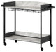 Bar Cart with Wine Glass Rack City Life South Shore