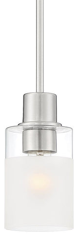 Designers Fountain D236M-4P Cedar Lane 2"W Mini Pendant - Brushed Nickel