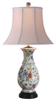 Roses Porcelain Table Lamp