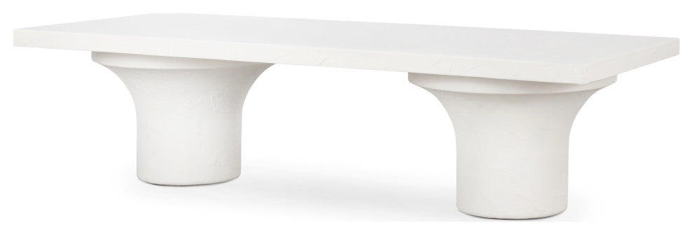 Parra Coffee Table-Plaster Molded Conc