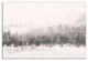 Calm Snowy Trees 36x24 Canvas Wall Art