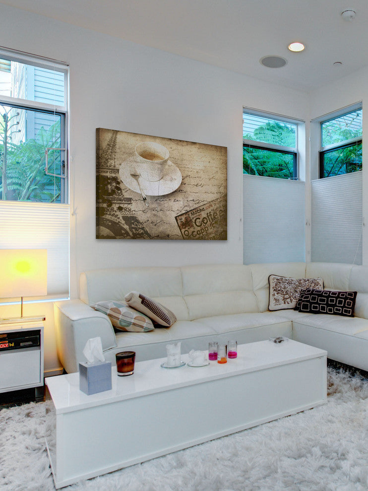 "Coffee Drink" Painting Print on Canvas by Irena Orlov
