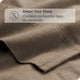 Bare Home Cotton Flannel Sheet Set, Taupe, Twin Xl