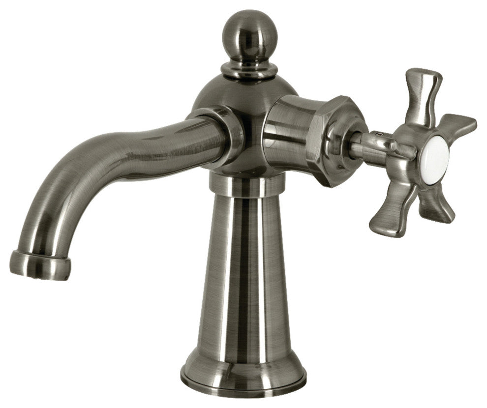 Kingston Brass KS354NXVN Single-Handle Bathroom Faucet, Push Pop-Up