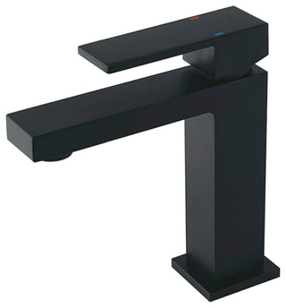 STYLISH Bathroom Faucet Single Handle Matte Black Finish, B-112N AVA
