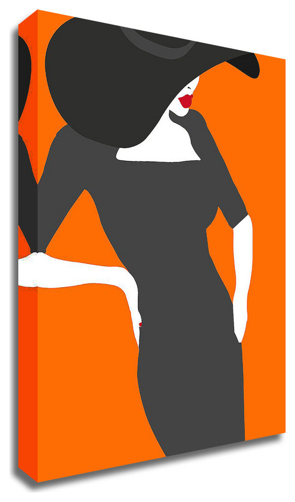 Lady No. 18 by Sean Salvadori, Print on Canvas, 20"x28"